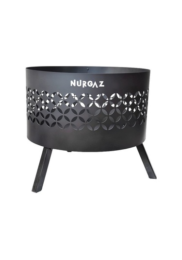 NURGAZ Yıldız Desenli Orman Şöminesi (NG OSY)