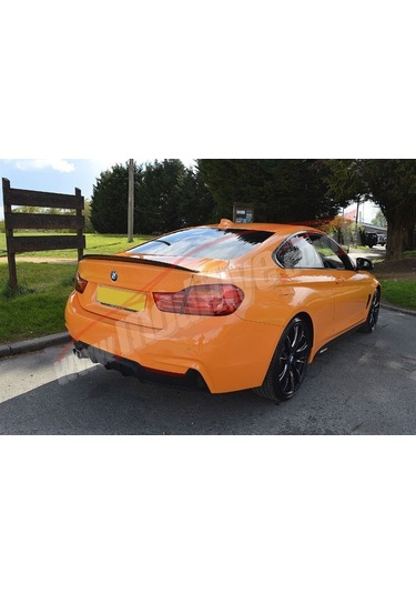 Bmw 4 Serisi Difüzör Bmw F32 Difüzör M Performance Mat Siyah