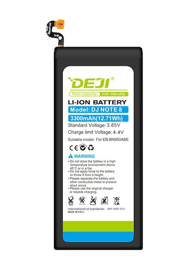 Samsung Uyumlu Galaxy Note 8 Batarya Deji