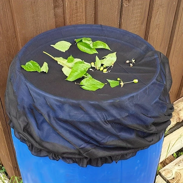 Xuweiwei 80cm Ayarlanabilir Yağmur Kovası File Kapak Bahçe Su Toplama