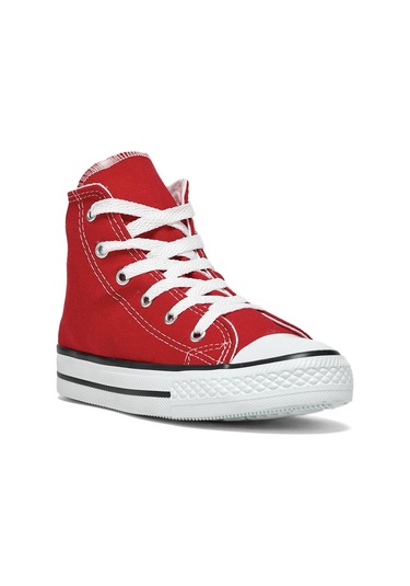 Rahat Kalıp Bağcıklı Uzun Çocuk Unisex Kırmızı Spor Ayakkabı Tbh1426 Kırmızı