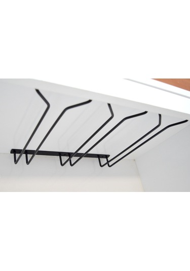 Siyah 3 Bölmeli V Bardaklık Kadehlik