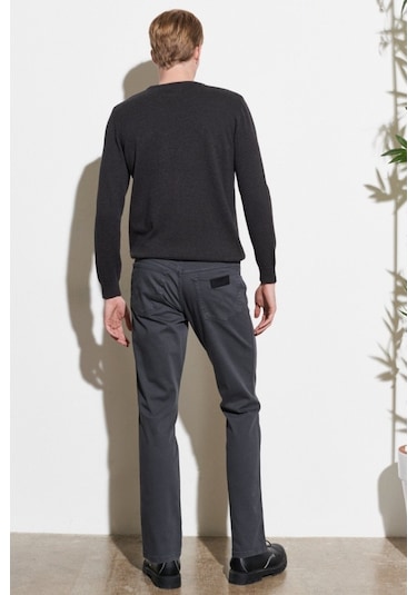 Wrangler Texas Slim Fit Erkek Jean Pantolon W12s004003 Antrasit