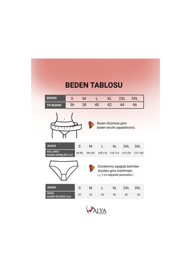 Alya Underwear Anne Kız Kombin Pamuklu Külot - Beyaz Slip İç Çamaşırı - 5'li Paket Bordo P27