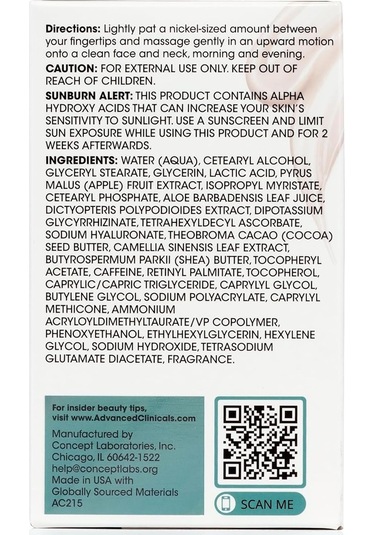 Advanced Clinicals Koyu Leke Karşıtı Aydınlatıcı Yüz Kremi 59 ML