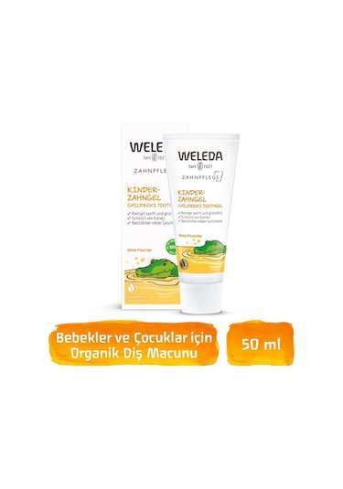Weleda Bebek ve Çocuklar için Organik Diş Macunu 50 ML