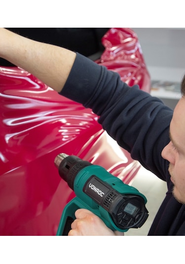 Vonroc Profesyonel Sıcak Hava Tabancası - 2000w - Lcd Ekran