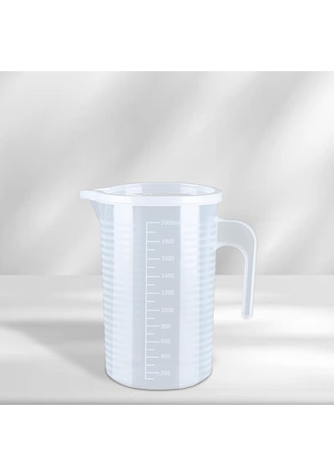 Suntek Pişirme Ölçme Kabı Mutfak Temizleme Gereçleri Için 2000 Mi