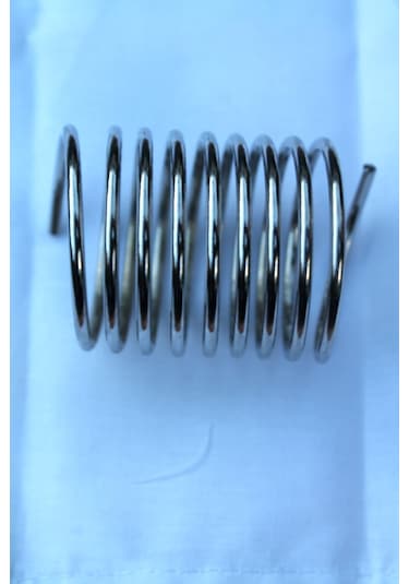 6 Adet Nine Twist Gümüş Çelik Peçete Halkası