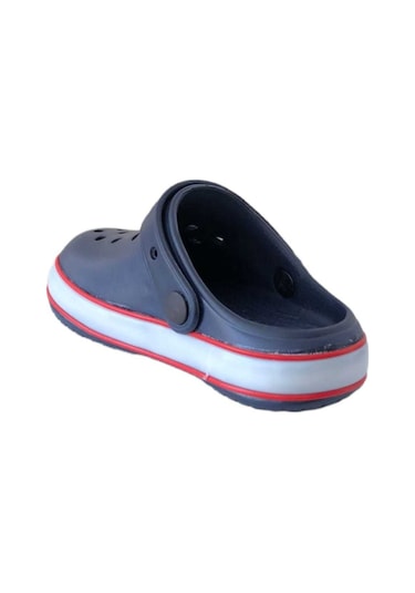 Akınal Bella E196 P.017 Işıklı Çocuk Terlik Kırmızı - Lacivert