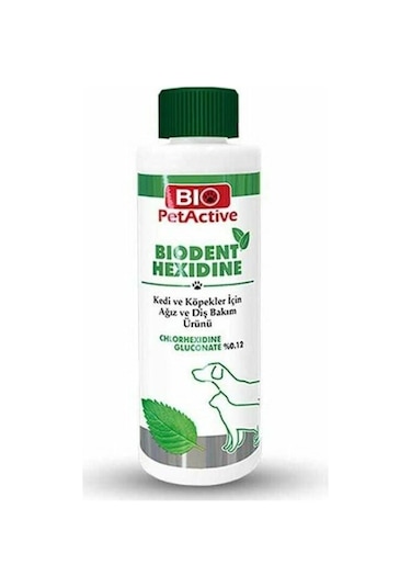 Bio Petactive Biodent Hexidine Kedi Ağız ve Diş Bakım Ürünü 50 ML