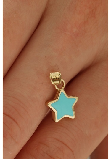 14 Ayar Altın Yıldız Kolye Ucu N11.4582