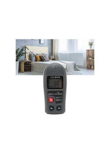 Moveevo Bsıde Dijital Işık Ölçer, Yüksek Hassasiyetli 0.1-200000 Lx, Otomatik Aralık, Lcd Ekran, Taşınabilir Işık Yoğunluğu Test Cihazı Pil Yok