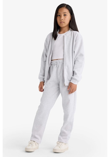 Defacto Erkek Çocuk 2li Takım Bomber Hırka Eşofman Altı F2491a825augr157 Gri Defacto Erkek Çocuk 2li Takım Bomber Hırka Eşofman Altı F2491a825augr157 Gri