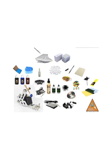 Xl-379 Grey Tattoo Dövme Makinası Seti Profesyonel