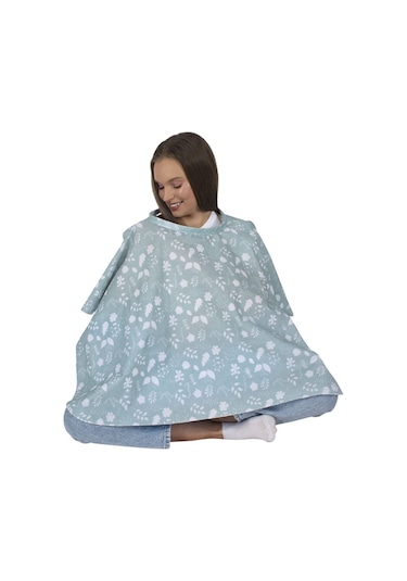 Sevi Bebe 6280.92 Anne Emzirme Örtüsü Yaprak Desen