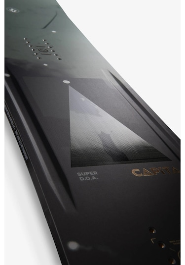 Capita Super Doa Snowboard 2025 Siyah