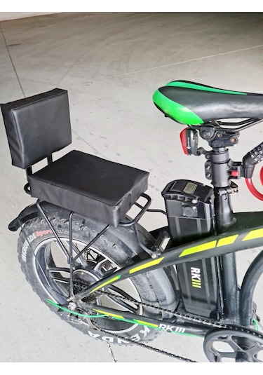 Volta Elektrikli Bisiklet Koltuk Siyah Siyah - Mavi