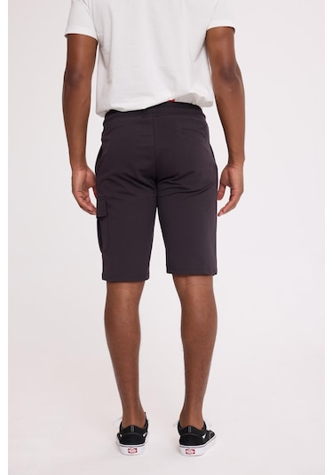 The Crow Cash Cargo Sweatshort Antrasit Polyester Pamuk Şort Antrasit