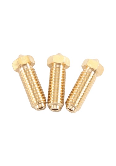 Sointeresting Anycubic Kobra 2 Nozul İçin 10 Adet Pirinç Nozul 0.4mm Yüksek Akış Hassasiyeti 1.75mm Filament 3d Yazıcı