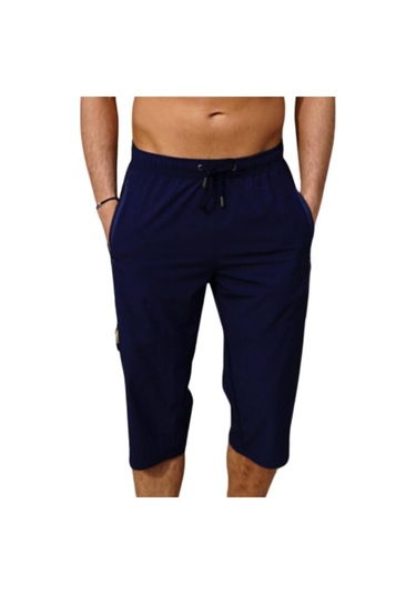 Lacivert Büyük Beden Diz Altı Uzun Model Su İtici Özellikli Likralı Esnek Kumaş Erkek Plaj Deniz Kapri Şort - 941-lacivert 001 Lacivert Büyük Beden Diz Altı Uzun Model Su İtici Özellikli Likralı Esnek Kumaş Erkek Plaj Deniz Kapri Şort - 941-lacivert 001