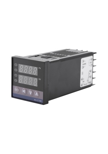 Geeroyoo 0-1300 C Endüstriyel Pıd Akıllı Sıcaklık Kontrol Cihazı, Otomatik Tuning Ve Hızlı Tepki, Rex-c100 Seti