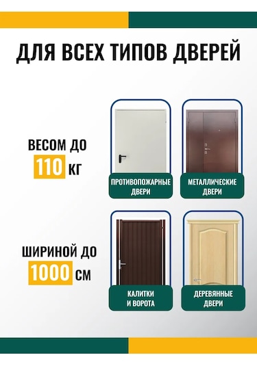 Dorf Don Dirençli Kapı Kapatıcı Eco, 110 Kg'a Kadar 186708396