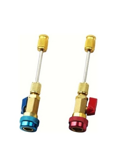 Dashanshop R134a Klima Valfleri Sökme Takma Alet Seti 2 Parça Yüksek Düşük Basınç