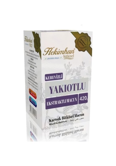 Hekimhan Bitkisel Kerevizli Yakıotlu Macun 420 G