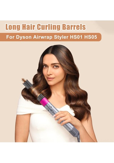 Hangfox 40mm Çift Yönlü Kıvrma Bobini - Dyson Airwrap Hs01/hs05 Uyumlu, Orta-uzun Saçlar İçin Hızlı Saç Stili