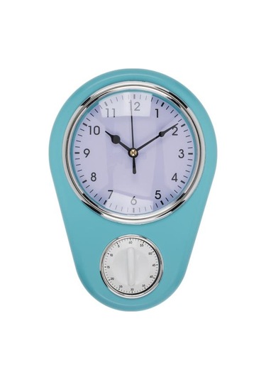 Duvar Saati Ve Zamanlayıcı - Zamanlayıcı Fonksiyonlu Saat Sarı Diğer