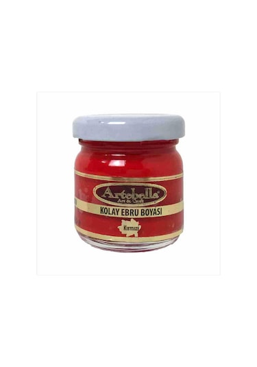 Artebella Kolay Ebru Boyası 36100040 Kırmızı 40Ml