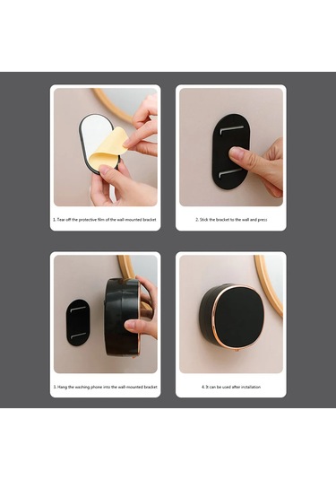 Otomatik Sabunluk Duvara Monte Otomatik Bulaşık Sabunu Dispenseri Kızılötesi Black Siyah