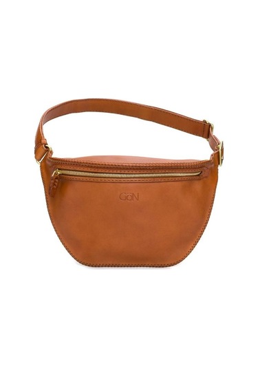 Gön Sofa Taba Deri Kadın Bel Çantası 04 173 Sofa 001