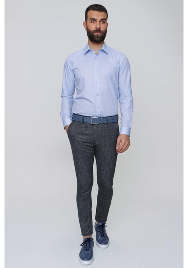 P 1090 Slim Fit Lacivert Spor Pantolon Lacivert