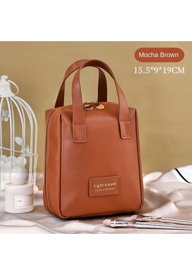 Büyük Kapasiteli Seyahat Makyaj Çantası, Su Geçirmez, Taşınabilir 3