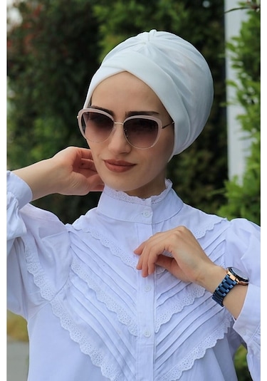 Çapraz Bone Tesettür Bone 10 Renk