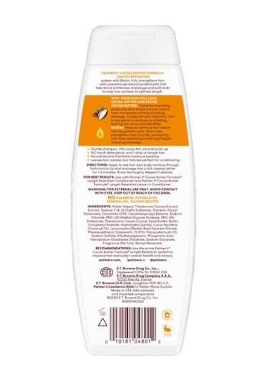 Palmer's Cocoa Butter Formula Biotin Length Retenti 400 ml Şampuan