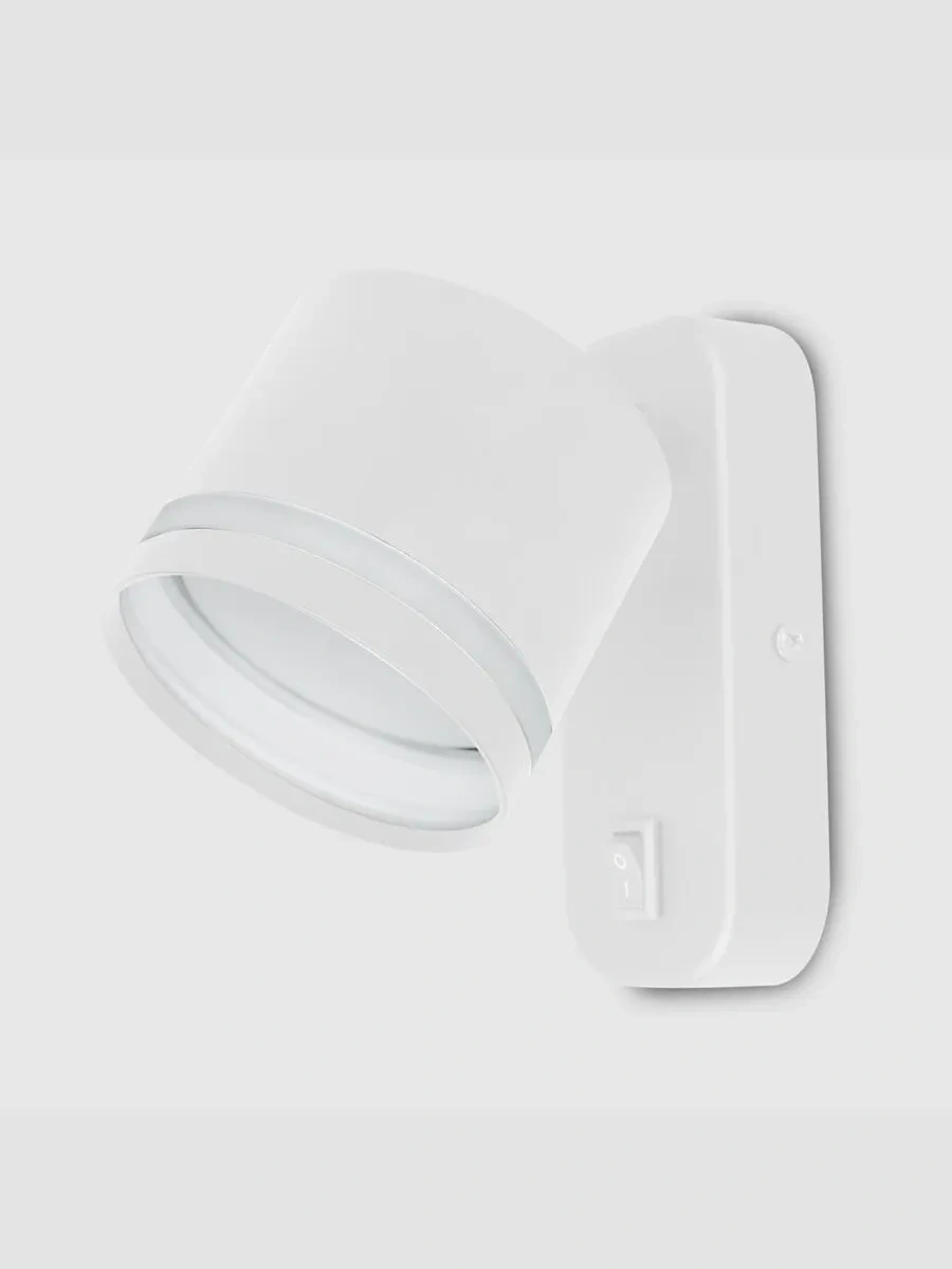 General Lighting Systems Yatak Odası İçin Duvar Tipi Bara Gx53 Anahtarlı 1 Adet Lamba 395633567 Beyaz