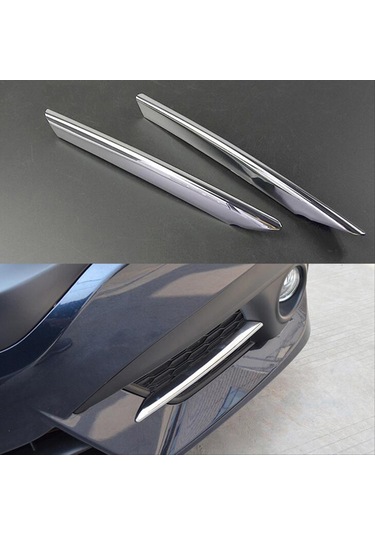 Fc5 İçin Uyumlu Ön Sis Çıta Krom-nikelaj 2016-2019