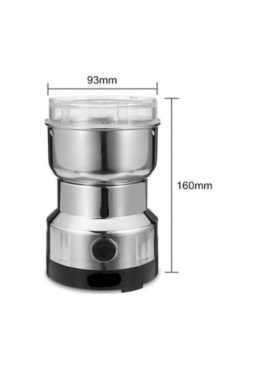Elektrikli Paslanmaz Çelik Baharat Pirinç Öğütücü Çok Renkli