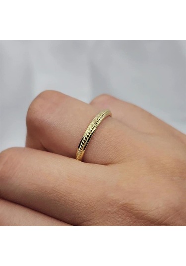 14 Ayar Altın Alyans-sarı