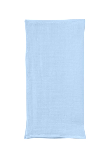 Bürümcük 25x25cm Bebek Ağız Bezi Ter Bezi 6'lı K-m Kiremit - Mavi