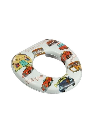 Baby Kids Çocuk-bebek Pratik Yumuşak Süngerli Desenli Klozet Adaptörü Çok Renkli