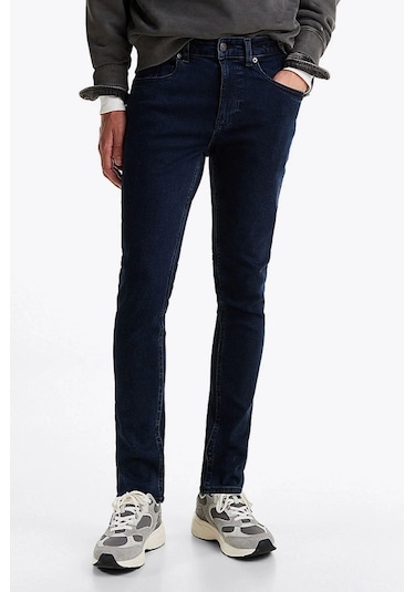 Tommy Hilfiger Erkek Austin Slim Dar Paça Kot Pantolon Denim Tommy Hilfiger Erkek Austin Slim Dar Paça Kot Pantolon Denim