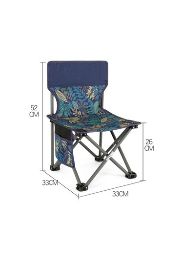 Dolıty Balıkçılık Sandalye Katlanabilir Yan Cep Ağır Hizmet Gosterildigi Gibi Çok Renkli