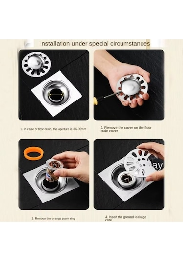 Koku Ve Geri Akış Önleyici Gider Aparatı Çok Renkli