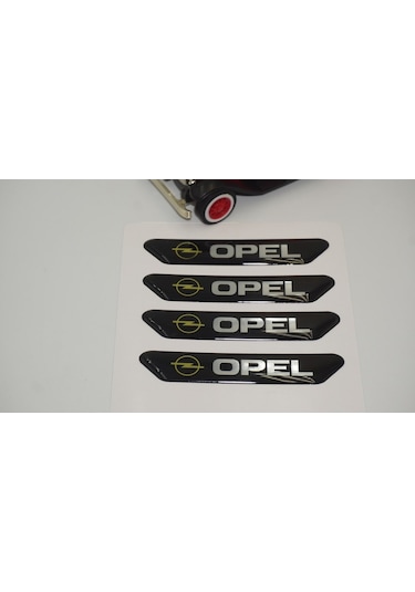 Opel Logo Kapı Kenarı Koruma Metalize Damla Desen 3M Band