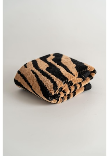 Soley Tiger %100 Pamuk Kadife Misafir Havlusu