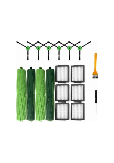 Robot Süpürge Ana Fırça Hepa Filtre Aksesuarları Kombinasyonu B Inox